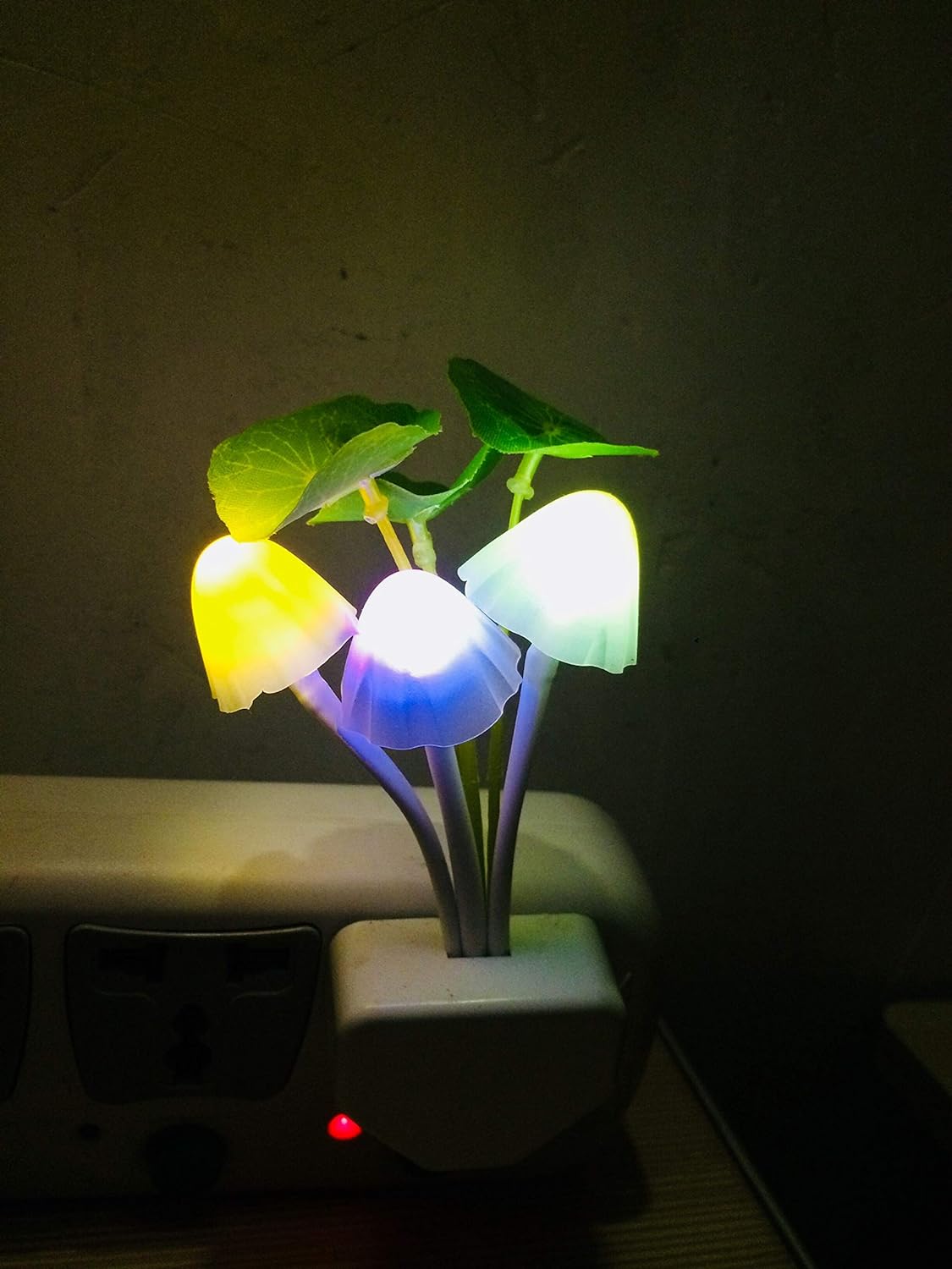 Mushroom LED Night Light | 7 Color Sensor  Auto On/Off | Kids Bedroom | Pakistan