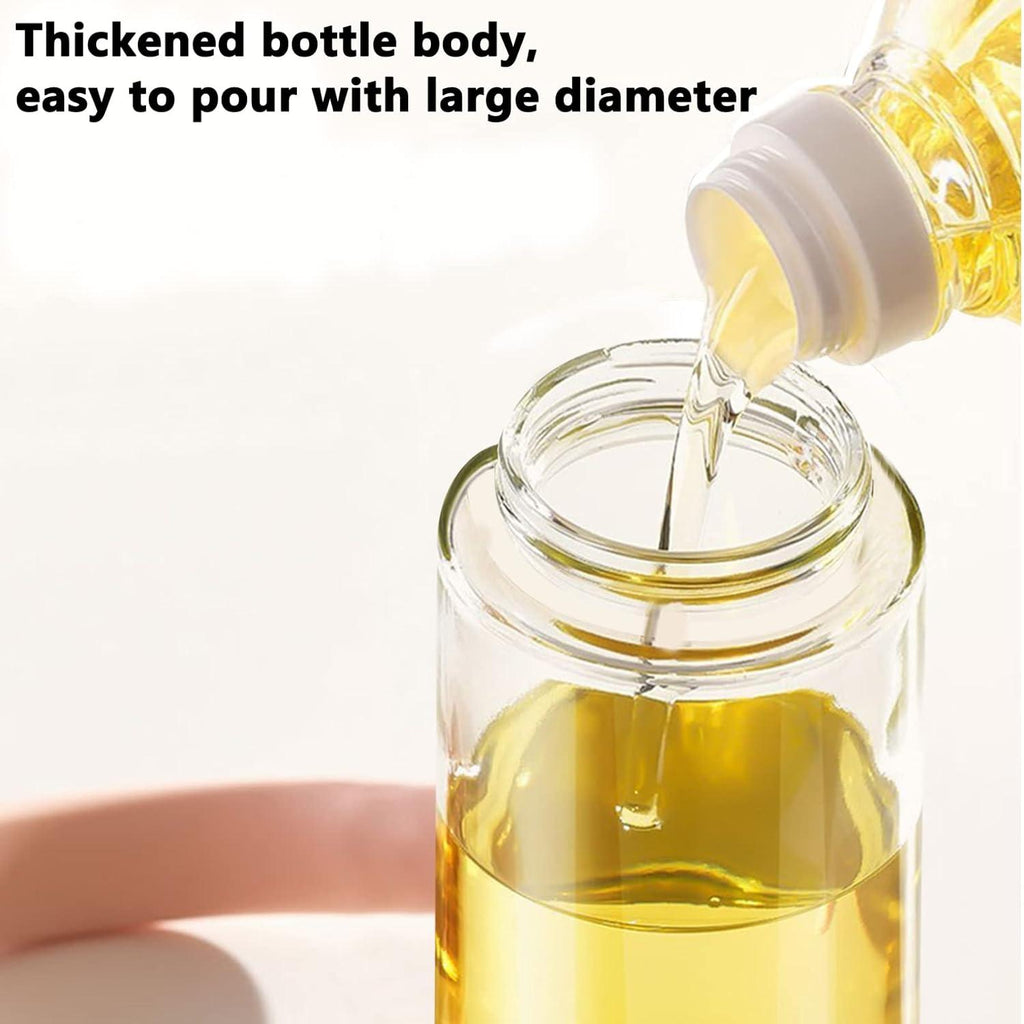 3-in-1 Oil Dispenser 550ml – Spray, Pour & Brush (BPA Free)