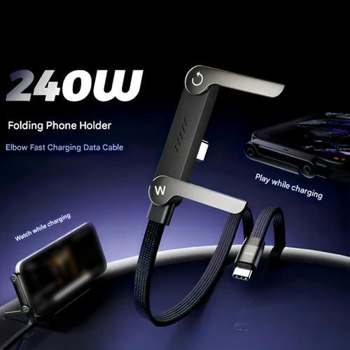 2 in 1 Type C Fast Charging Cable | 66W  Super Fast | Android | Pakistan