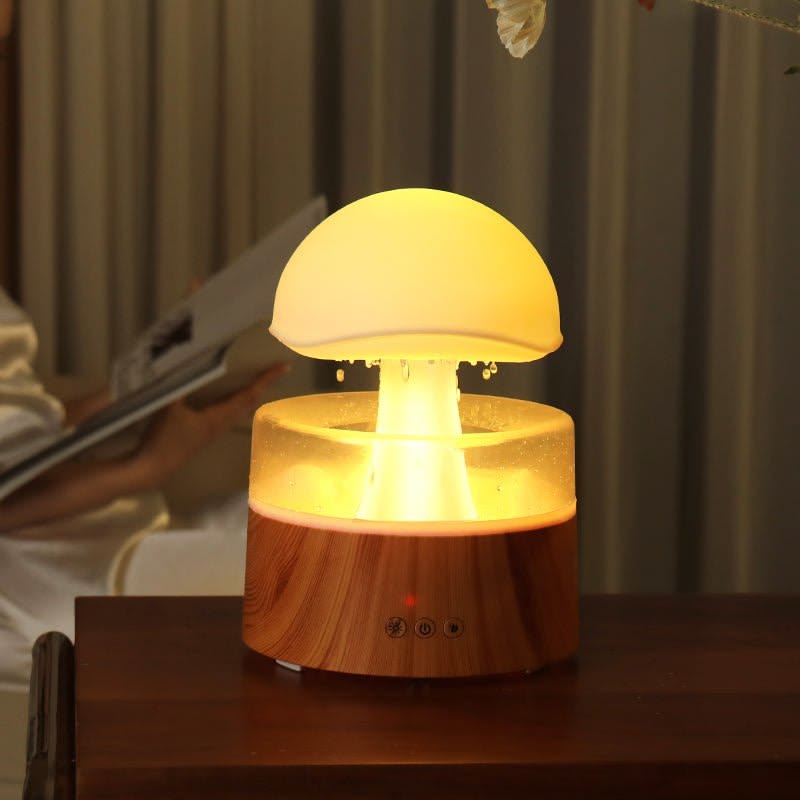 Cloud Rain Aroma Diffuser | 7 Color LED  Humidifier | Raindrop Effect | Pakistan
