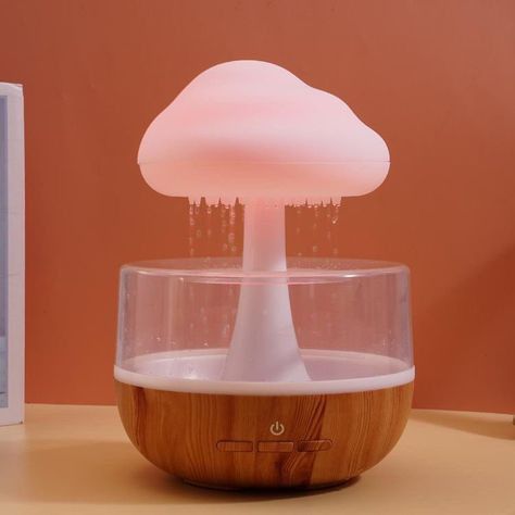 Cloud Rain Aroma Diffuser | 7 Color LED  Humidifier | Raindrop Effect | Pakistan