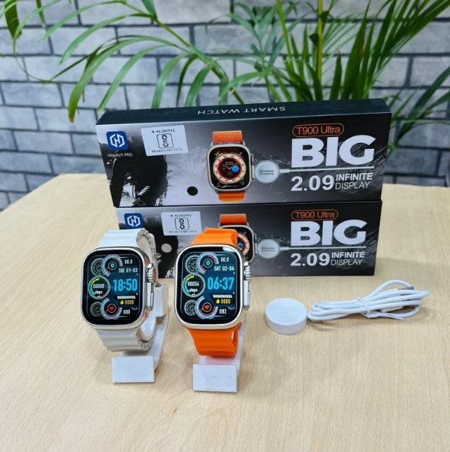 T900 Ultra Smart Watch 49mm | Bluetooth  Calling | Infinite Display | Pakistan