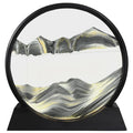 3D Moving Sand Art Lamp – Flowing Sand Painting Hourglass | LED Dynamic Sandscape Desk Lamp