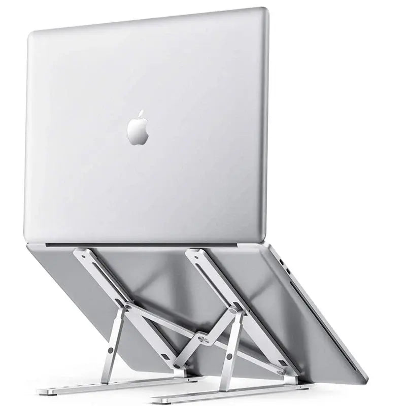 Foldable Metal Laptop Stand | Adjustable  6 Height | Portable | Anti Slip | Pakistan
