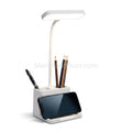 LED Study Lamp with Pen Holder & Phone Stand | Touch Dimmable Desk Light